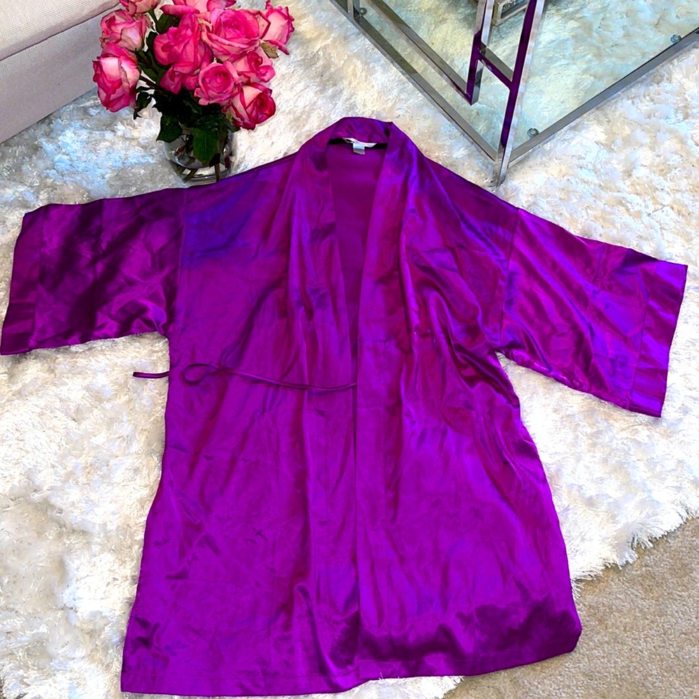 Very Sexy Satin Purple Robe